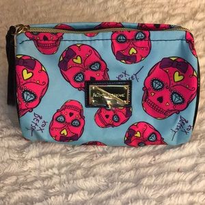 Betsey Johnson make up bag